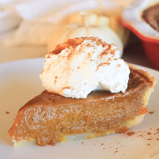 Vegan Pumpkin Pie