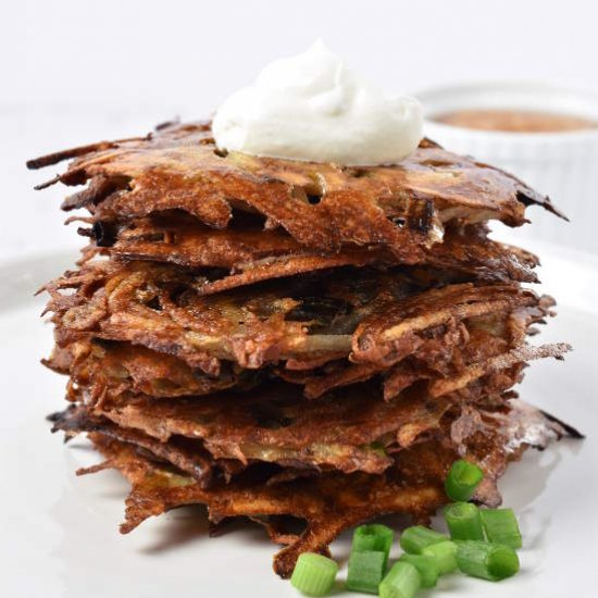 Crispy Baked Latkes