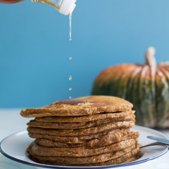 Vegan Pumpkin Pancakes