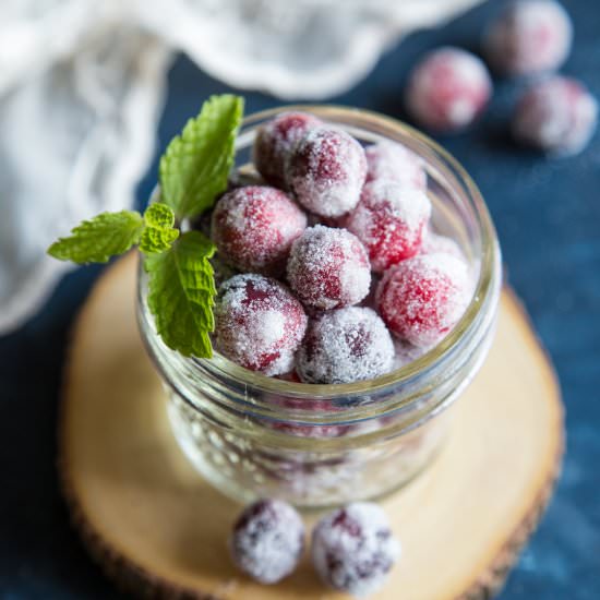 Sugared Cranberries