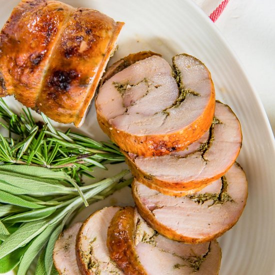 How to make a turkey roulade