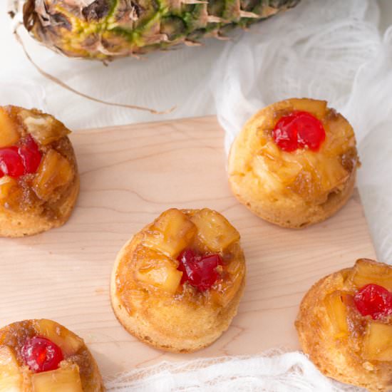 INDIVIDUAL PINEAPPLE UPSIDE-DOWN