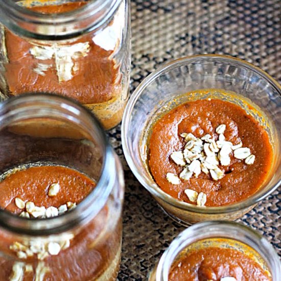 Pumpkin Bourbon Pudding