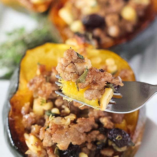 Stuffed Acorn Squash