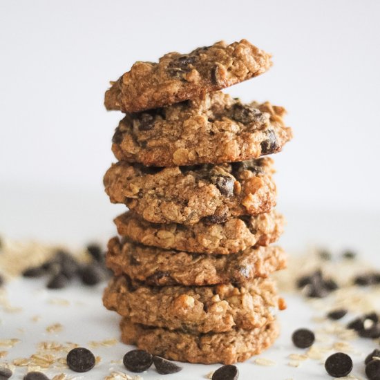 Chocolate Chip Oat Cookies