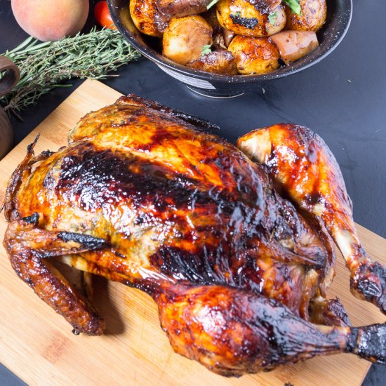 Balsamic Maple Roast Chicken