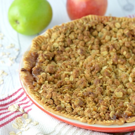 Apple Crumb Pie