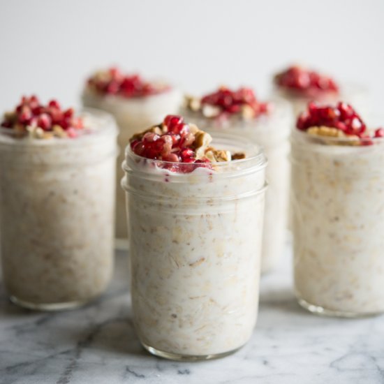 Maple Pecan Overnight Oats