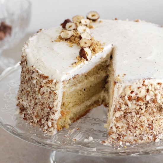 Hazelnut Cream Cake