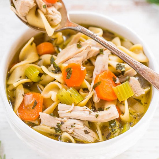 Easy 30-Minute Turkey Noodle Soup