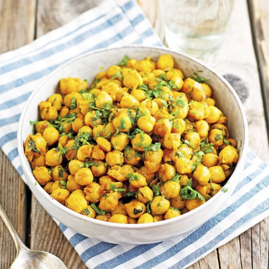 Curried Chickpeas