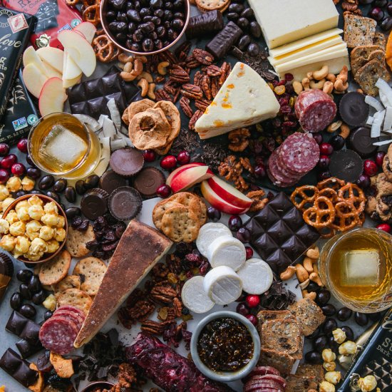 Chocolate Bourbon Cheeseboard