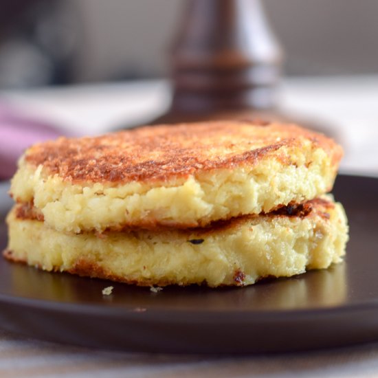 Leftover Mashed Potato Pancakes