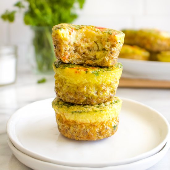 Egg and Quinoa Breakfast Muffins