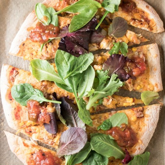 Chicken Taco Pizza