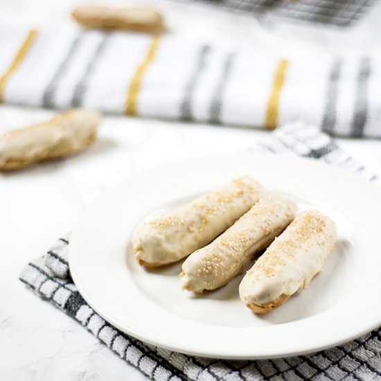 Pumpkin Maple Eclairs