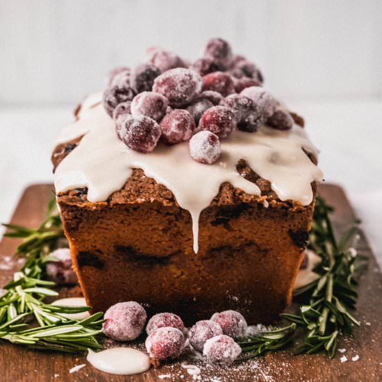 Orange-Glazed Cranberry Bread