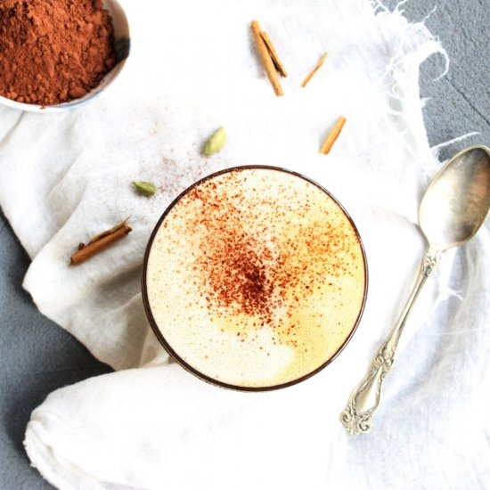 Spiced hot cocoa