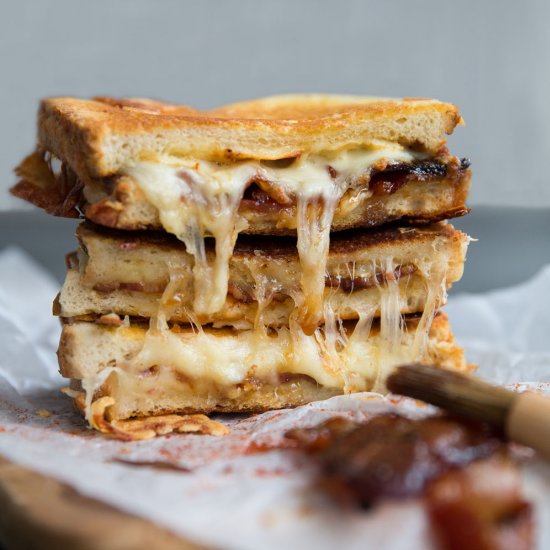 Maple Bacon Grilled Cheese