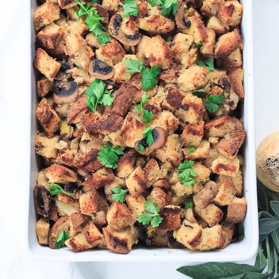 Gluten Free Thanksgiving Stuffing