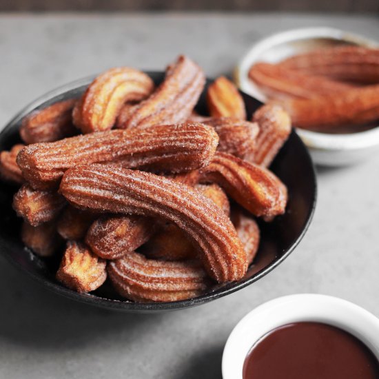 cardamom orange blossom churros