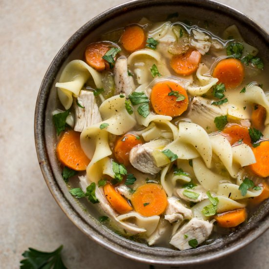 Turkey Noodle Soup