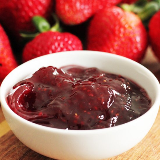 Home Canned Strawberry Jam