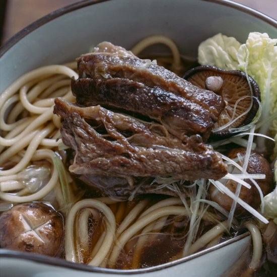 Udon & Braised Beef Short Ribs