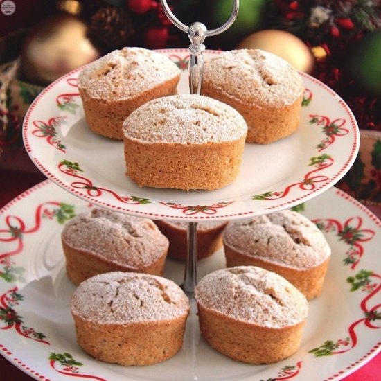 Christmas Spiced Friands