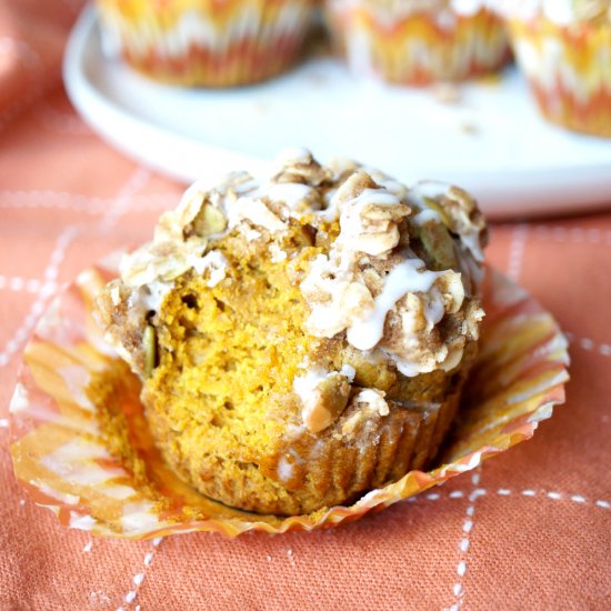 vegan pumpkin muffins