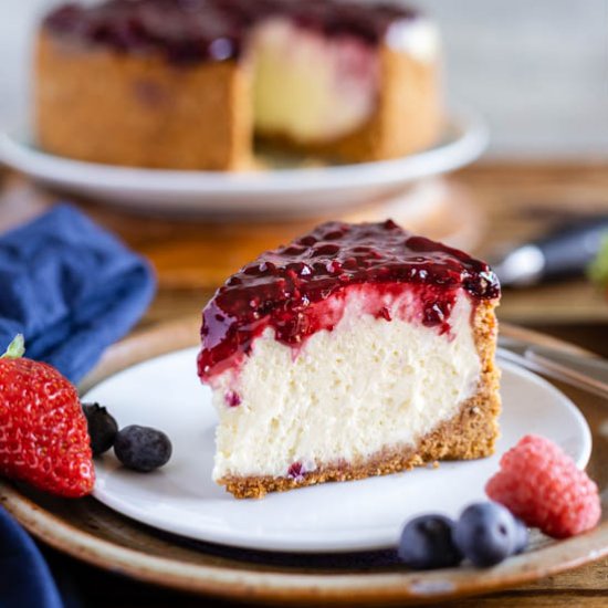 Instant Pot Cheesecake