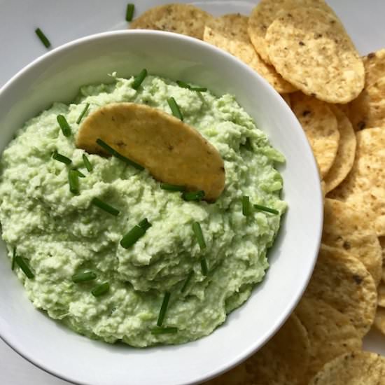 Edamame Bean & Gorgonzola Dip