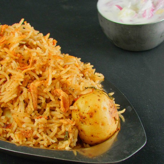 Baby Potato Biryani