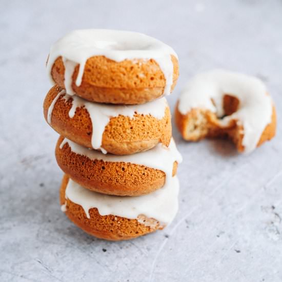 Mini Gingerbread Donuts