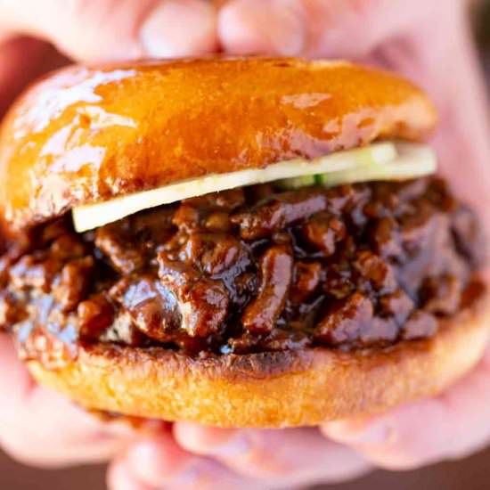 Teriyaki Pork Sloppy Joes