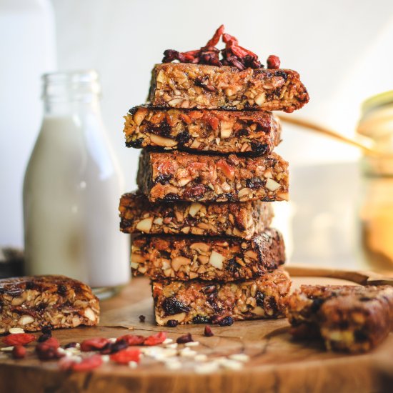 Vegan Peanut Power Bars