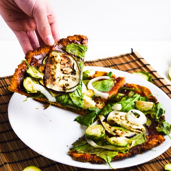 Sweet Potato Pizza Crust