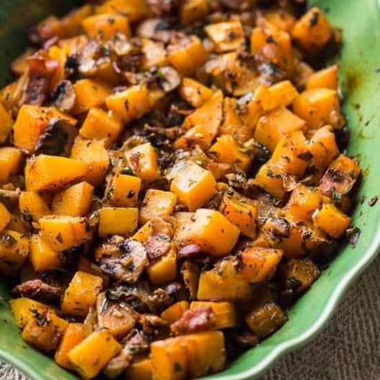 Butternut Squash Casserole Bake