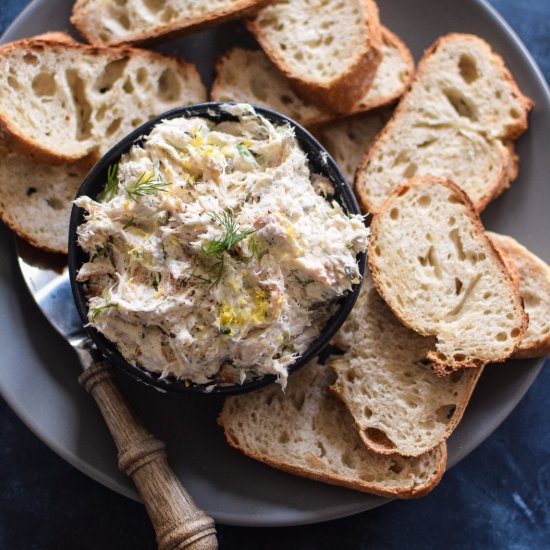 The Best Smoked Trout Dip