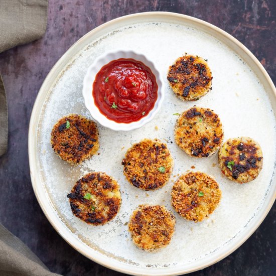 Potato Cauliflower Patties