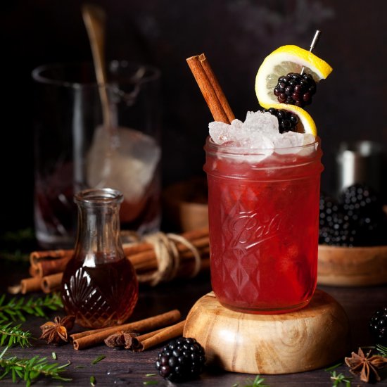 Winter Bramble with Cinnamon Spice