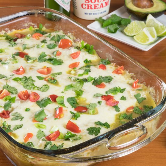 Carnitas Enchiladas Verde