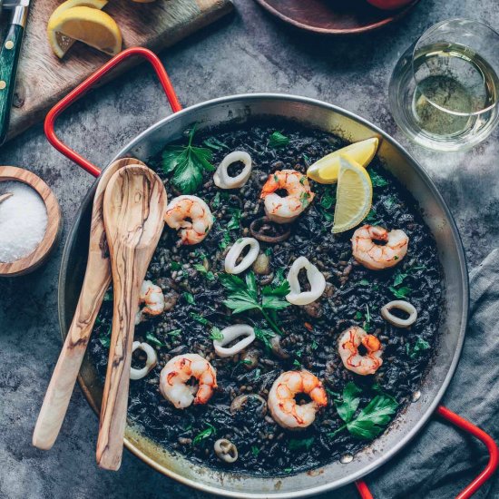 Squid Ink Paella