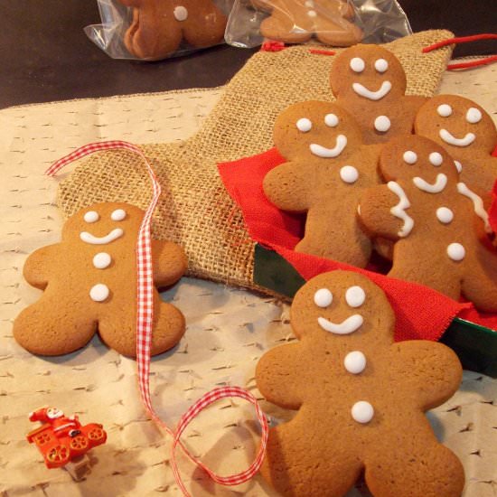 Gingerbread men cookies