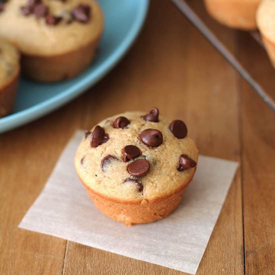 Mini Chocolate Chip Muffins