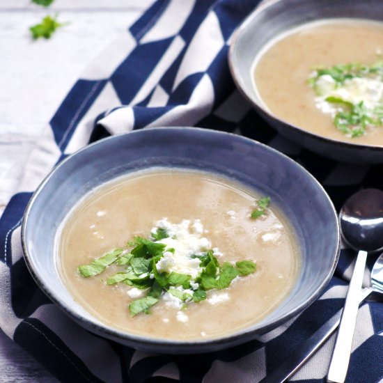 Jerusalem Artichoke Soup