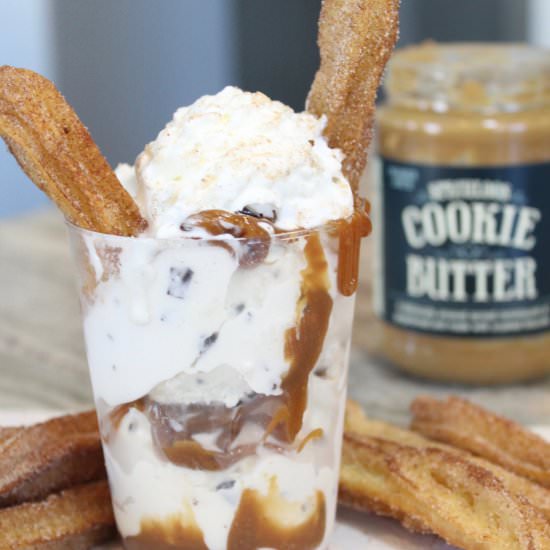 Churro Sundae