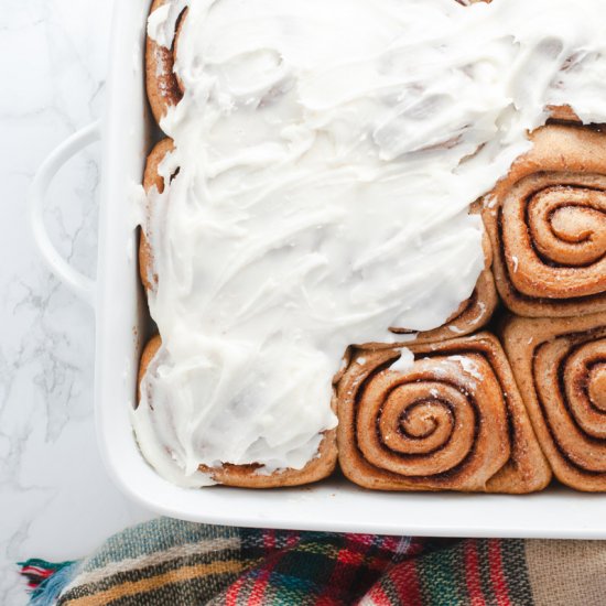 Easy Vegan Cinnamon Rolls