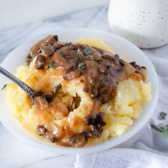 Savory Vegan Mushroom Gravy