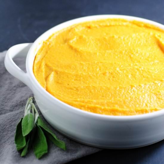 Mashed butternut squash